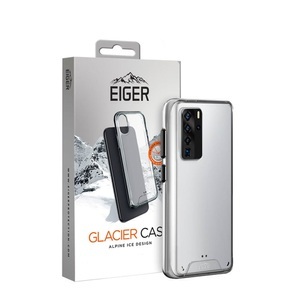 Huawei, Eiger - Huawei P40 Glacier Case Hybrid Schutzhülle (EGCA00223) - Transparent, Eiger Huawei P40 Hard-Cover Glacier Case transparent (EGCA00223)