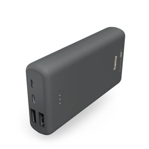 HAMA, HAMA Supreme 20HD - Powerbank (Grau), HAMA Supreme 20HD - Powerbank (Grau)