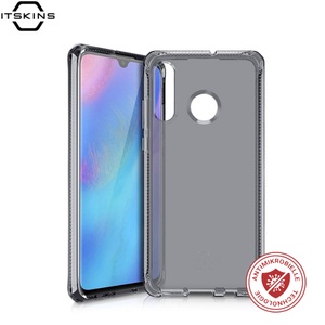 ITSKINS, ITSkins Huawei P30 Lite Spectrum Schutz Hardcase Hülle (Fallschutz 2 Meter) Transparent / Schwarz (HW3L-SPECM-BLCK), ITSKINS - Hülle Spectrum Clear Huawei P30 Lite, Schwarz