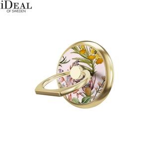Acer,Apple,Asus,Blackberry,CAT,Google,HTC,Huawei,LG,Microsoft,Motorola,Nokia,OnePlus,Oppo,Samsung,Sony,Wiko,Xiaomi, iDeal of Sweden - Magnetische Finger Griff Ring Halterung 360 Grad für Smartphones + Magneteinlage (IDMRM-114) - Pastel Savanna, 
