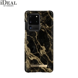 Samsung, iDeal of Sweden - Samsung Galaxy S20 Ultra Hardcase Hülle (IDFCSS20-S11P-191) - Golden Smoke Marble, 