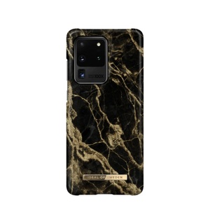 Samsung, iDeal of Sweden - Samsung Galaxy S20 Ultra Hardcase Hülle (IDFCSS20-S11P-191) - Golden Smoke Marble, 