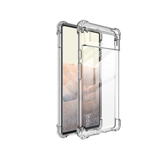 IMAK, IMAK - Google Pixel 6 Gummi Hülle Air Cushion Fallschutz + Display Folie - Transparent, Imak - Google Pixel 6 Pro 360° Schutz-Set, Transparent