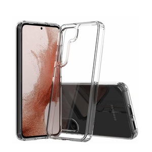 JT Berlin, JT Berlin - Samsung Galaxy S23 5G Hybrid Hülle TPU Bumper + Acryl Rückseite Pankow (10911) - Transparent, 