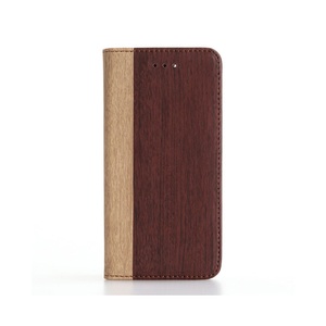 Apple, iPhone 8 / iPhone 7 Leder Bookstyle Tasche im Holz Look - Rotbraun, Captain Fawcett Folding Pocket Moustache Comb WITH Leather Case