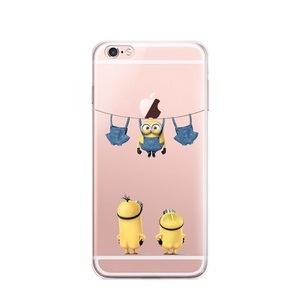 Apple, Apfelkiste © - iPhone 8 / 7 / 6S / 6 Gummi Case Hülle Ultra Thin Naked Comic - Transparent, 