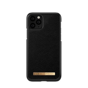 Apple, iDeal of Sweden - iPhone 11 Pro Hardcase Hülle Saffiano Case (IDFCSA-I1958-01) - Black (Schwarz), 