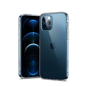 Apple, iPhone 12 / iPhone 12 Pro Gummi Case Hülle Slim Design 1.0 mm - Transparent, 