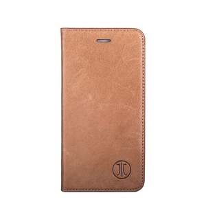 Apple, JT Berlin - iPhone 8 / 7 Echtleder Bookcase Hülle Tegel (10246) - Braun (Cognac), JT Berlin Tegel Booklet Apple iPhone 7, iPhone 8, iPhone SE (2. Generation), iPhone SE (3. Generation) Cognac