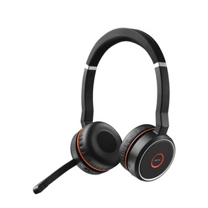 Jabra, Jabra Evolve 75 - Office Headset (Kabellos, Binaural, On-ear, Schwarz), 