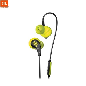 JBL, JBL Endurance Run BT - Bluetooth Kopfhörer (In-ear, Schwarz/Gelb), 