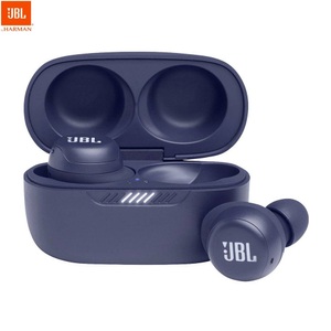 JBL, JBL Live Free NC+ Bluetooth® HiFi In Ear Kopfhörer In Ear Noise Cancelling, Headset Blau, 