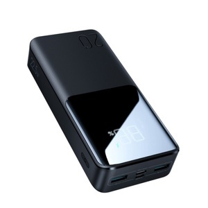 JoyRoom, Joyroom - (22.5W) 20000mAh Fast Charge Ladegerät USB C / Dual USB A Power Bank (PD 3.0 + QC 3.0) mit LED Anzeige - Schwarz, 