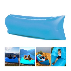 undefined, Aufblasbarer Liegesack Air Lounge Liegesofa Luftsofa (240 x 70cm) - Blau, 