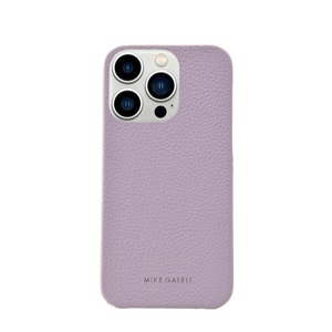 MiKE GALELi, Mike Galeli - iPhone 13 Pro Max Echtleder Hülle Back Case (LENNYIP13MAX-M02) - Rosa, 
