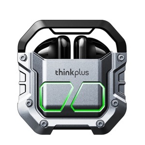 Lenovo, Lenovo - thinkplus XT81 Bluetooth In-Ear Kopfhörer True Wireless Headset mit Ladecase - Silber / Schwarz, 