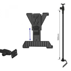 Acer,Amazon,Apple,Asus,Google,HTC,Huawei,Lenovo,LG,Nokia,Samsung,Sonstige,Sony,Tolino, Metall KFZ Auto Halterung mit Schwanenhals für iPad / Tablets mit 7