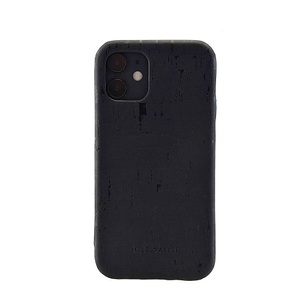 Apple, Mike Galeli - iPhone 12 Mini Bio Back Case Kork Schutzhülle Levi Eco Friendly Nachhaltig Kompostierbar - Schwarz, 