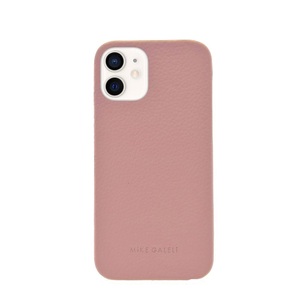 Apple, Mike Galeli - iPhone 12 Mini Echtleder Hülle Back Case (LENNYIP12_5.4-M02) - Rosa, 