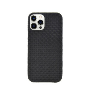 Apple, Mike Galeli - iPhone 12 Pro Max Echtleder Hülle Back Case (GINOIP12_6.7-G01) - Classy Black (Schwarz), 