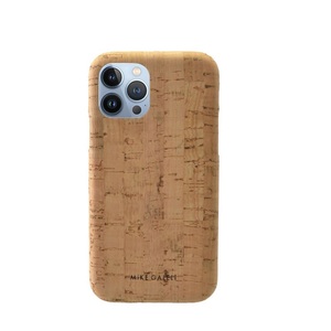 MiKE GALELi, Mike Galeli - iPhone 13 Pro Bio Back Case Kork Schutzhülle Levi Eco Friendly Nachhaltig Kompostierbar - Braun, 