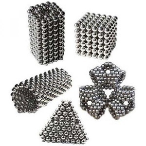 undefined, Neodym Kugel Magnet Puzzle M-Cube 216 Stück (3mm) - Silber, 