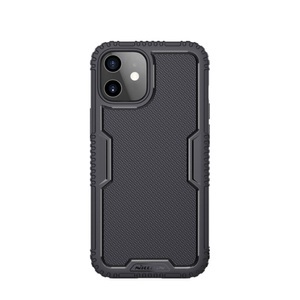 Apple, Nillkin - iPhone 12 Mini Gummi Hülle mit Air Cushion Fallschutz - Schwarz, 