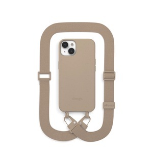 WOODCESSORIES, WOODCESSORIES Change Case Bio - Change Gurt für iPhone (Passend für Modell: Apple iPhone 14 Plus), Woodcessories Back Cover Bio Change Case iPhone 14 Plus Taupe
