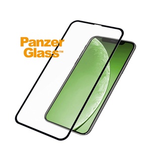 Apple, PanzerGlass - iPhone 11 Panzer Glas Display Schutzfolie Case Friendly mit Rahmen (2665) - Schwarz, Panzerglass Displayschutz Case Friendly iPhone 11