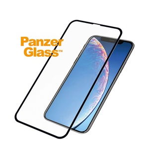 Apple, PanzerGlass - iPhone 11 Pro Panzer Glas Display Schutzfolie Case Friendly mit Rahmen (2664) - Schwarz, Panzerglass Displayschutz Case Friendly iPhone 11 Pro