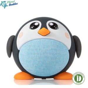 Acer,Amazon,Apple,Asus,Blackberry,CAT,Google,HTC,Huawei,Lenovo,LG,Microsoft,Motorola,Nokia,OnePlus,Oppo,Samsung,Sonstige,Sony,Wiko,Xiaomi, Planet Buddies - Bluetooth 5.0 Kinder Lautsprecher mit Mikrofon (PBPGSP) - Pepper the Penguin, 