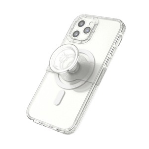 POPSOCKETS, PopSockets - iPhone 13 MagSafe Hardcase Hülle + PopGrip Slide (805972) - Transparent, 