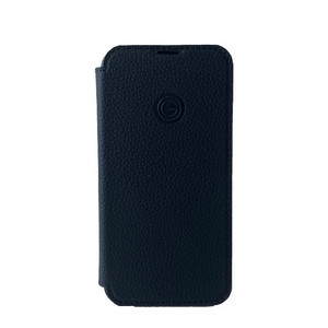 MiKE GALELi, Mike Galeli - iPhone 14 Echtleder Book Case Tasche + Magnetische Schutzhülle (JEFFIP14-M01) - Schwarz, 