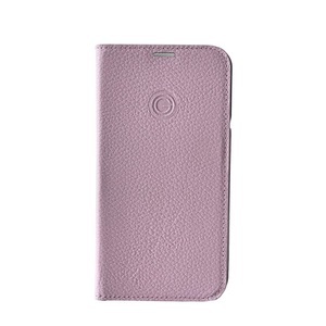 MiKE GALELi, Mike Galeli - iPhone 14 Plus Echtleder Book Case Tasche Flip Cover Hand Made (MARCIP14MAX-M02) - Rosa, 