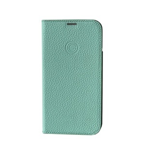 MiKE GALELi, Mike Galeli - iPhone 14 Plus Echtleder Book Case Tasche Flip Cover Hand Made (MARCIP14MAX-M09) - Türkis, 