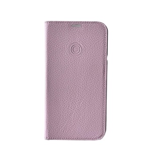 MiKE GALELi, Mike Galeli - iPhone 14 Pro Echtleder Book Case Tasche Flip Cover Hand Made (MARCIP14PRO-M02) - Rosa, 