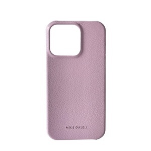 MiKE GALELi, Mike Galeli - iPhone 14 Pro Echtleder Hülle Back Case (LENNYIP14PRO-M02) - Rosa, 