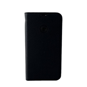 MiKE GALELi, Mike Galeli - iPhone 14 Pro Max Echtleder Book Case Tasche Flip Cover Hand Made (MARCIP14PROMAX-M01) - Schwarz, 
