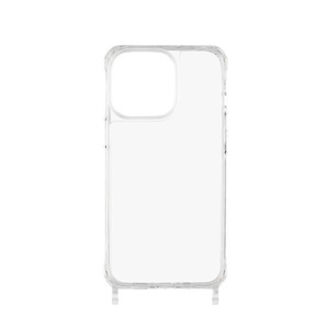 Etuui, ETUUI - iPhone 13 Pro Necklace Hybrid TPU Hülle Air Cushion Fallschutz mit Ösen (clear-13-13-pro) - Transparent, 