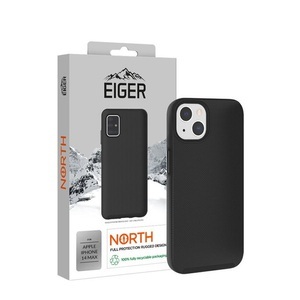 Eiger - iPhone 14 Plus North Case Premium Hybrid Schutzhülle (EGCA00402) - Schwarz