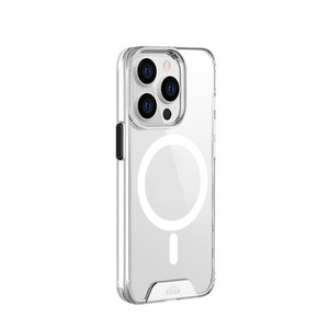 EIGER, Eiger - iPhone 14 Pro MagSafe Glacier Case Hybrid Schutzhülle (EGCA00451) - Transparent, Eiger iPhone 14 Pro Glacier Magsafe Cover Transparent