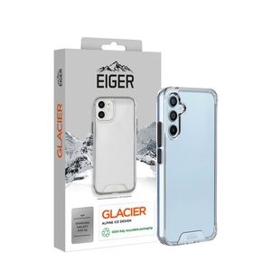 EIGER, Eiger - Samsung Galaxy A34 5G Glacier Case Hybrid Schutzhülle (EGCA00460) - Transparent