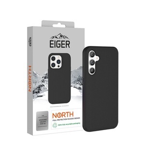 Eiger - Samsung Galaxy A34 5G North Case Premium Hybrid Schutzhülle (EGCA00459) - Schwarz