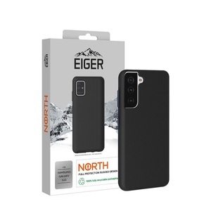 EIGER, Eiger - Samsung Galaxy S22 5G North Case Premium Hybrid Schutzhülle (EGCA00357) - Schwarz, Eiger Samsung Galaxy S22 Outdoor-Cover North Rugged Schwarz (EGCA00357)