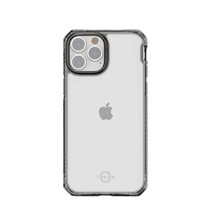 ITSKINS, ITSkins - iPhone 13 Pro Hybrid Clear Antimikrobielle Schutz Hardcase Hülle (Fallschutz 3 Meter) - Transparent / Schwarz, 