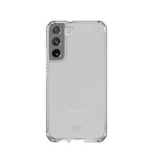 ITSKINS, ITSkins - Samsung Galaxy S22+ Plus 5G Spectrum Clear Antimikrobielle Schutz Gummi Hülle (Fallschutz 3 Meter) - Transparent, 