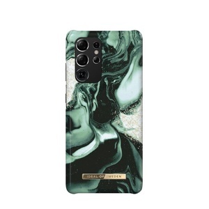 iDeal of Sweden, iDeal of Sweden - Samsung Galaxy S21 Ultra 5G Hardcase Hülle (IDFCAW21-S21U-320) - Golden Olive Marble, 