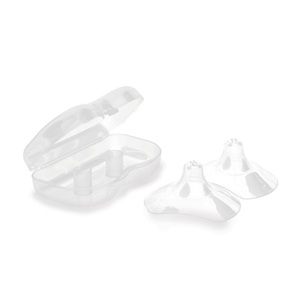 undefined, (2er Set) Nuvita - Stillhütchen aus Silikon Brustwarzen Schutz + Aufbewahrungsbox (1254), 