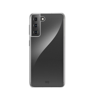 Xqisit, XQISIT - Samsung Galaxy S21 FE 5G Antibakterielle Flex Case Gummi Hülle (47274) - Transparent, 