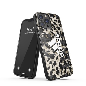 adidas Sports, adidas Sports - iPhone 13 Pro Hardcase Hülle Snap Case Leopard - Schwarz / Braun, 